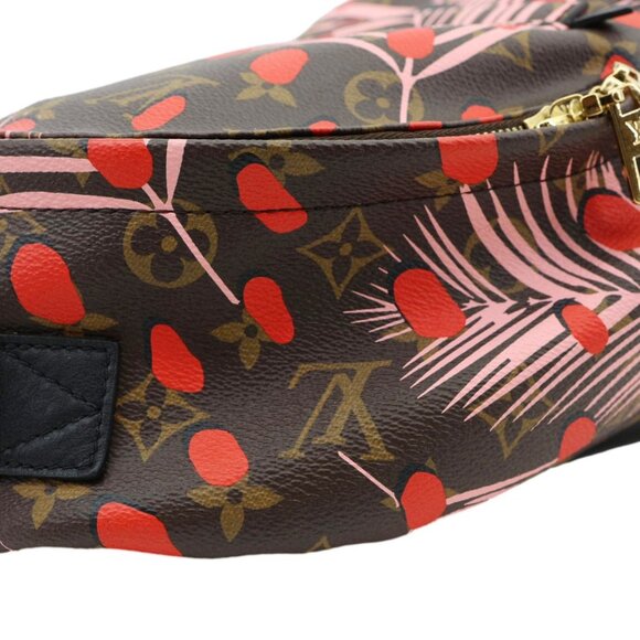 Louis Vuitton  Palm Springs PM Monogram Jungle Dots Backpack Bag Brown - Picture 9 of 12